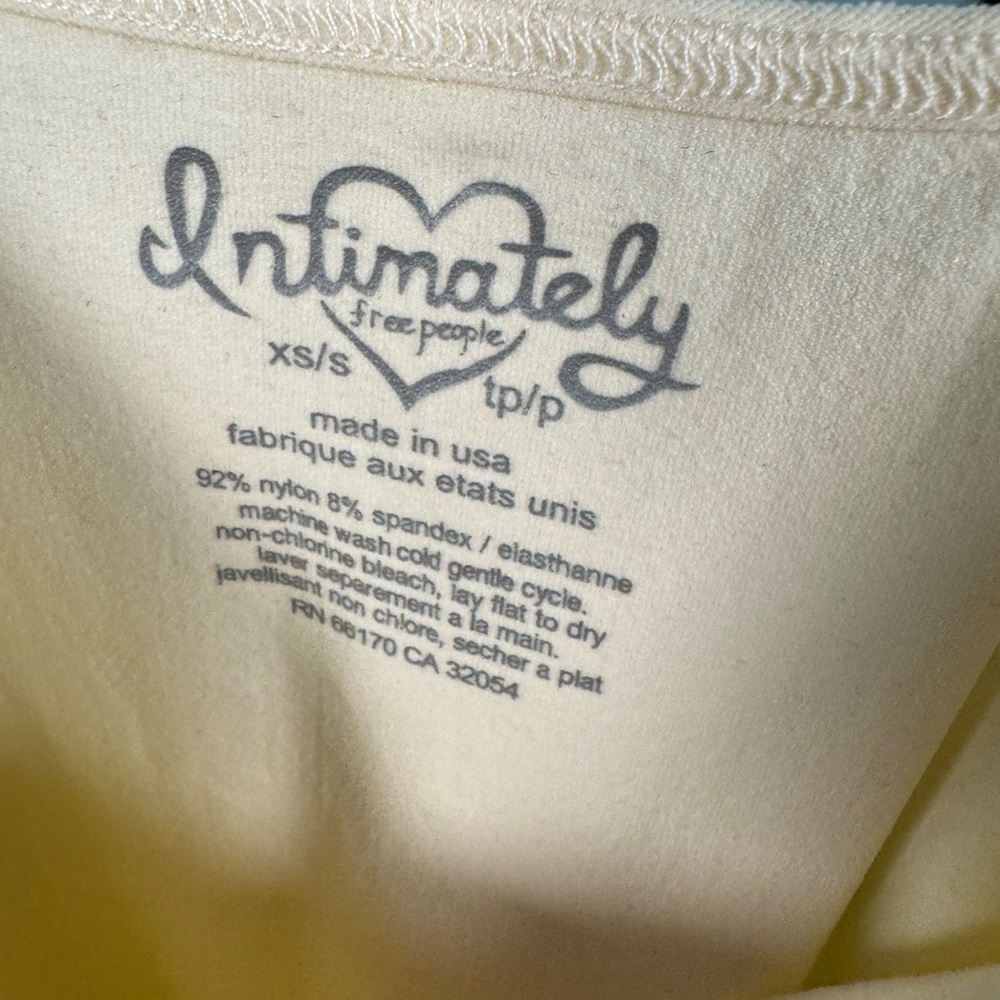 NWOT Free People Intimately Seamless Slip - Cream - XS/S - Picture 10 of 13